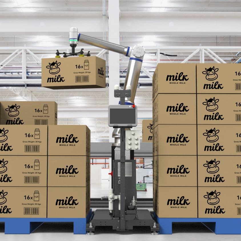 Palletising solution in action