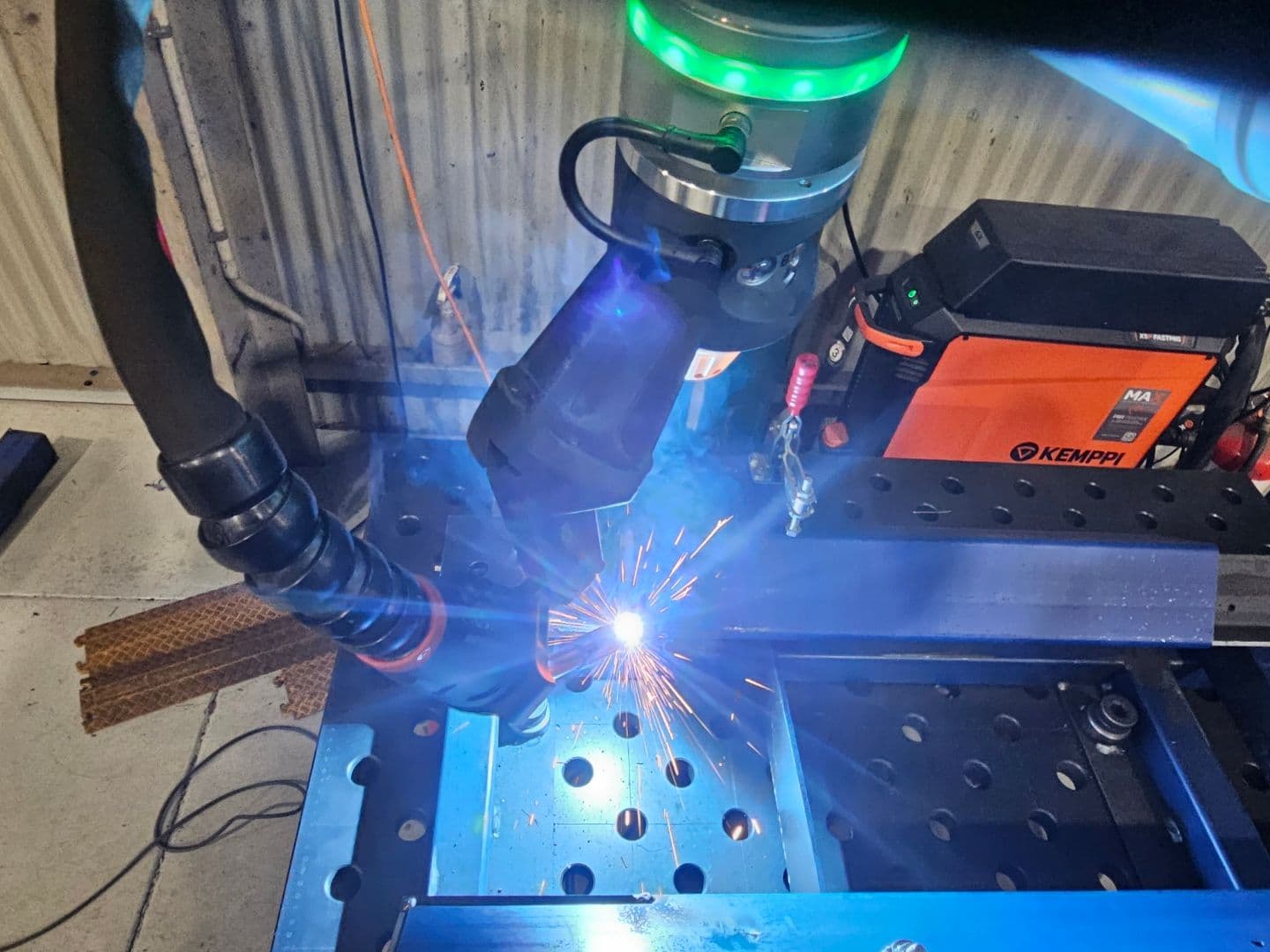 Welding solution in action